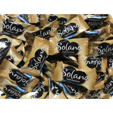 Solano candies coffee flavor bag of 300 units.