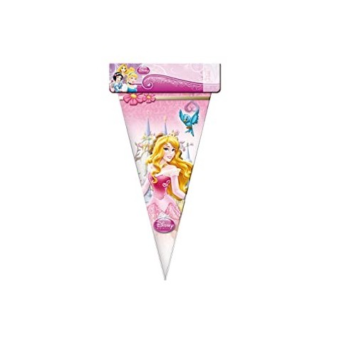 Bolsa cono 100u de Cenicienta 20x40cm. Bolsa cono 100u de Cenicienta 20x40cm.