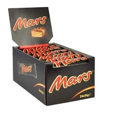 Mars chocolatinas clasico 24 unidades.