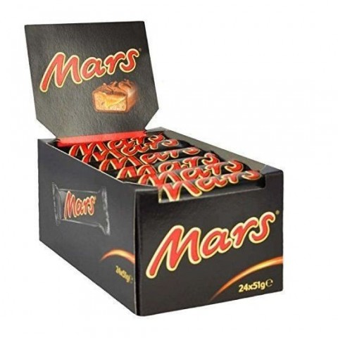 Mars chocolatinas clasico 24 unidades. Mars chocolatinas clasico 24 unidades.