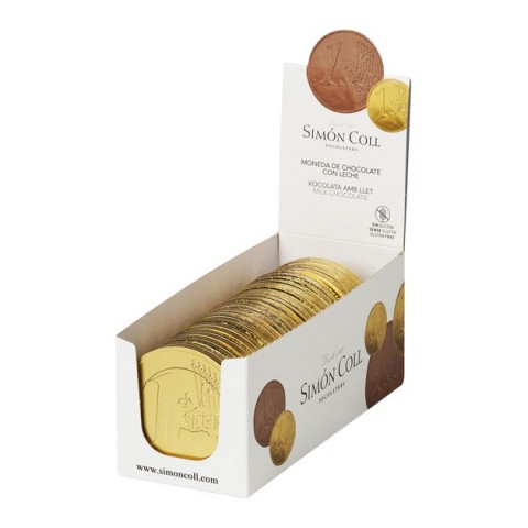Milk Chocolate Medallion 68mm. Simón Coll 36u. Milk Chocolate Medallion 68mm. Simón Coll 36u.