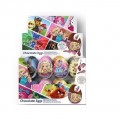 Mix 4 licences chocolate eggs 24u.