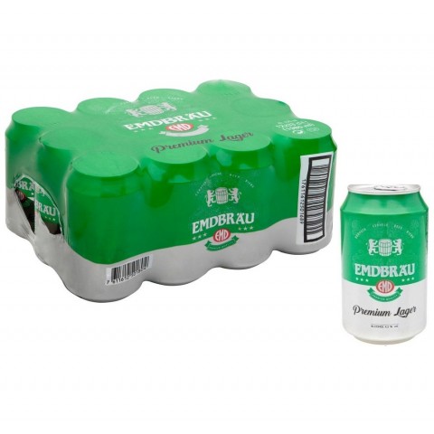Beer Emdbrau 33cl pack 12u. Beer Emdbrau 33cl pack 12u.
