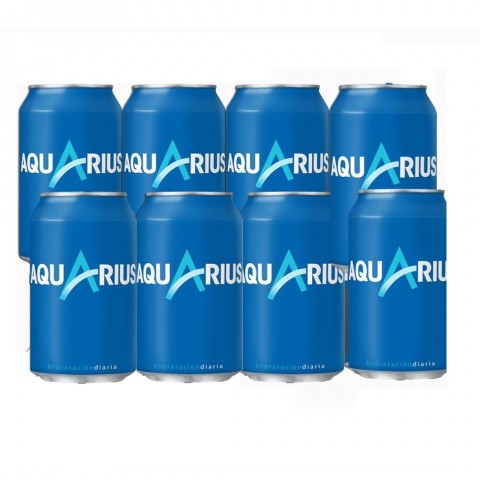 Aquarius Original lata 33cl pack 8 unidades Aquarius Original lata 33cl pack 8 unidades
