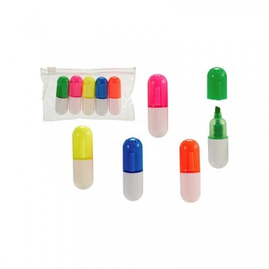 Felt-tip fluorescent 5 units
