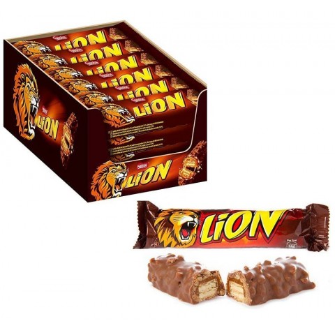 Chocolatinas Nestle Lion choco 42gr. x 24u. Chocolatinas Nestle Lion choco 42gr. x 24u.