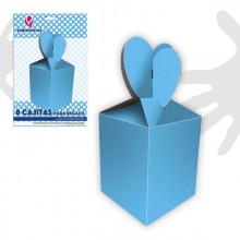 Blue Gift boxes 8 units