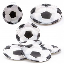 Platos Fútbol pequeños 6u.