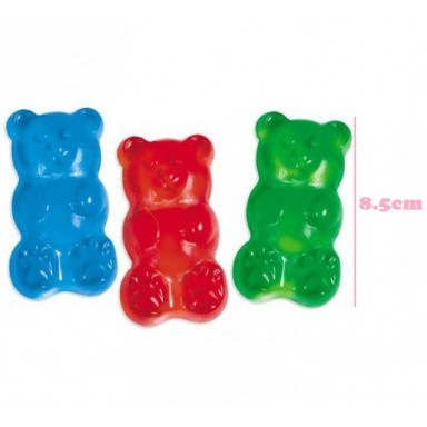Caramelos de goma gigantes Ranas brillo Fini bolsa 1 kg.