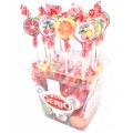 Piruletas Gerio Rock Frutas 100u.
