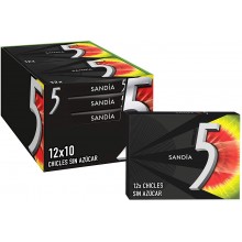 Wrigley's Five Turbulence gum 10 x 15 units.