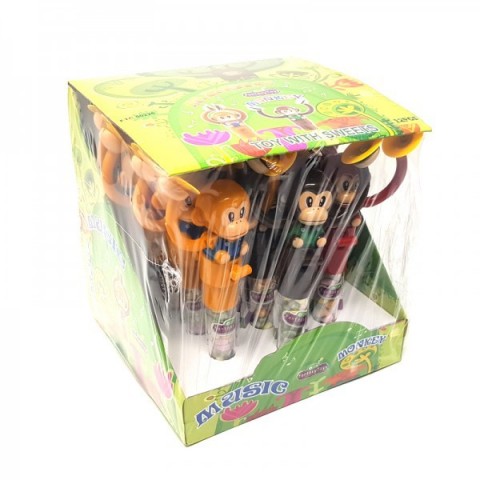 Monkey toy with treats 12 units. Monkey toy with treats 12 units.