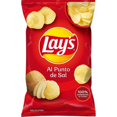 Lay's to the point of salt 44gr. Lay's to the point of salt 44gr.