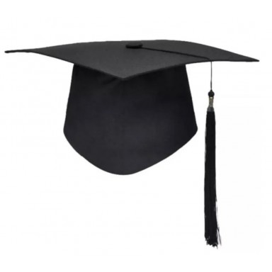 Gorro de graduación (birrete) 1u.