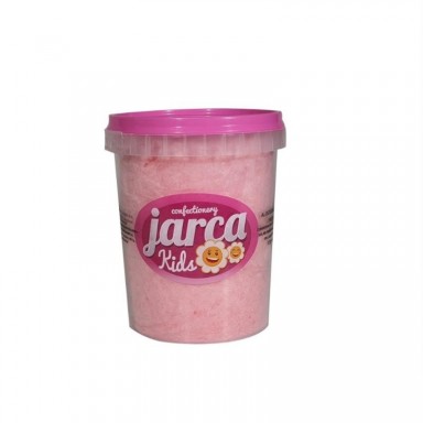 Strawberry flavor cotton candy small cube