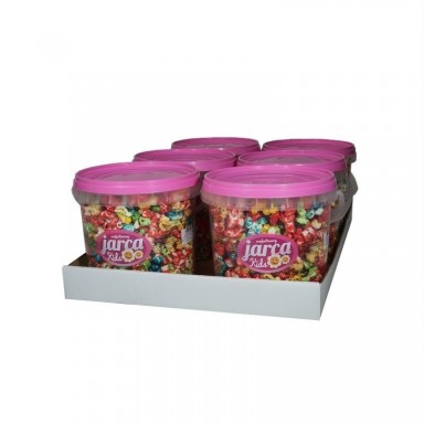Palomitas de maiz saladas cubo 60 gramos.