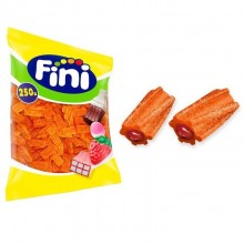 Fini Taco Torcida Pica Rellena Naranja 250u.