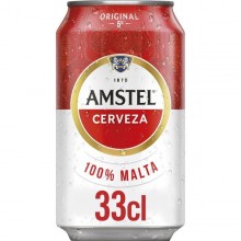 Cerveza MAHOU 0,0 Tostada 33 cl Pack 24 latas - Comercial Garcia Gonzalez