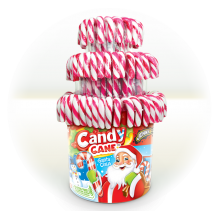 Johnybee Candy Cane red and...