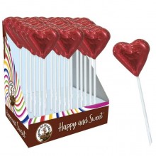 Piruchoco metallic heart 18u.