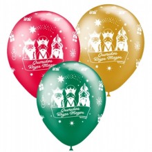 Globos metalizados Reyes...