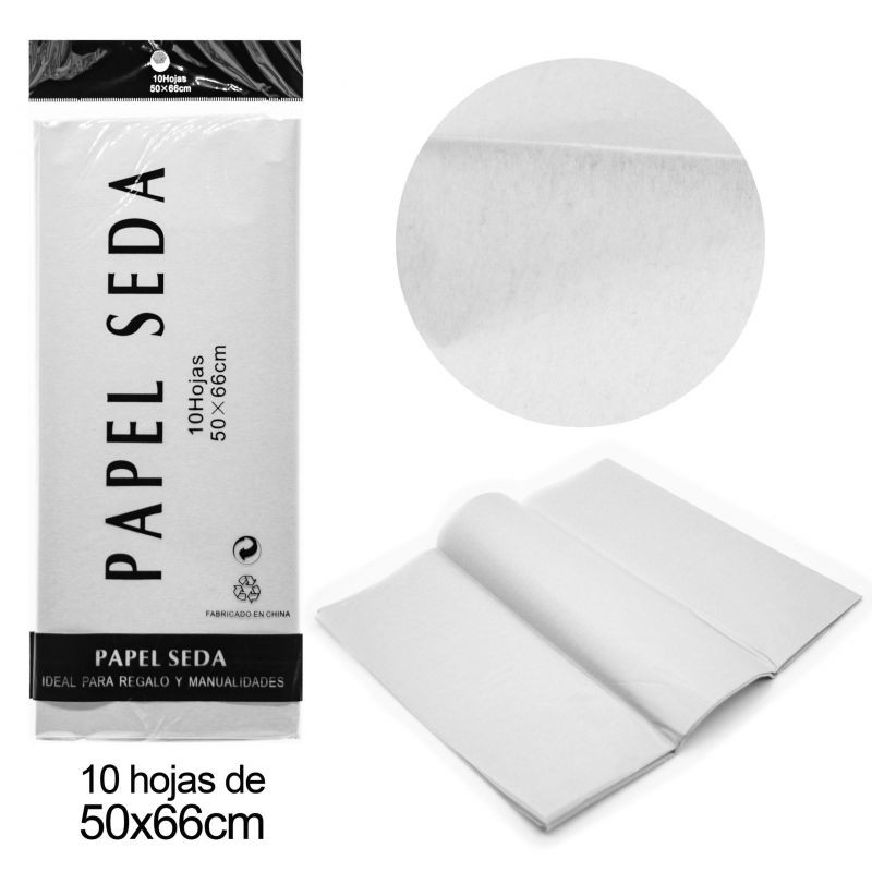 Comprar Papel Seda Blanco para Manualidades Barato