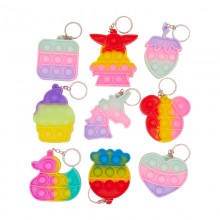 Assorted Pop it keychain