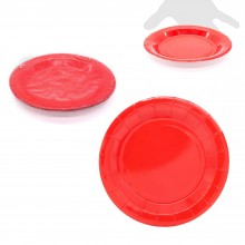 Small Red smooth plates 10u.