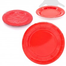 Platos Grandes Rojos lisos...