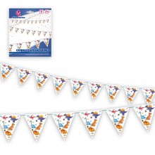 Dinosaurs garland 1u.