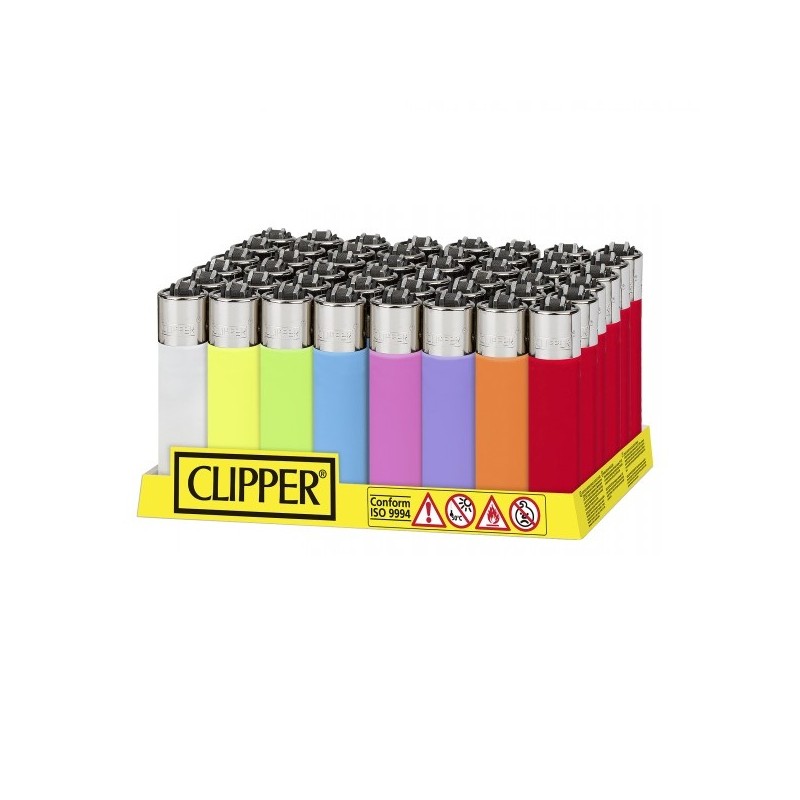 Clipper Encendedor – Grande CP11 – Camuflaje – 48 ct – Encendedor Clipper  de butano seguro – Encendedores recargables en varios colores de moda –