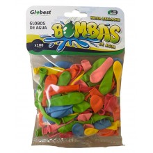 Assorted water balloons 100u.