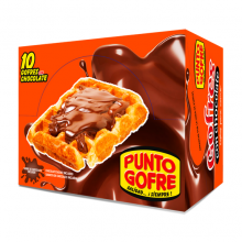 Gofres con chocolate Punto...
